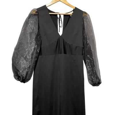Topshop Womens  Size 12 Black  Dress