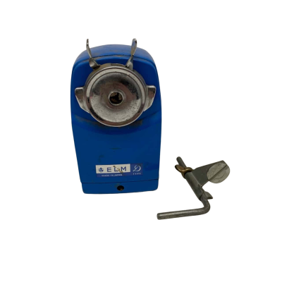 Vintage Elm Pencil Sharpener Blue 