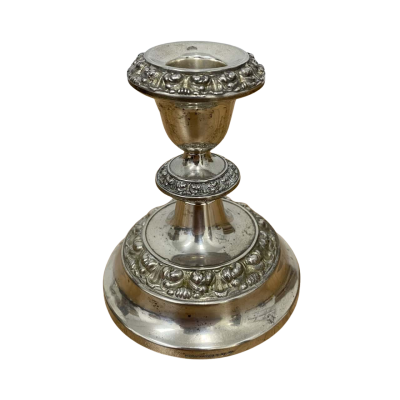 Vintage Silver Plated Ianthe Candlestick Holder
