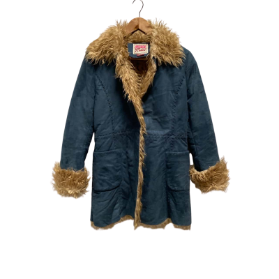 Foster Vintage Women Size M Blue Coat