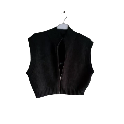 Beyond Her Women's Size 10 Sweater Vest Grey 