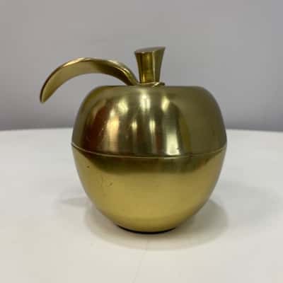 Brass Apple Container 