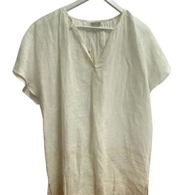  Women's Size One Size Free Size Dress Off White 