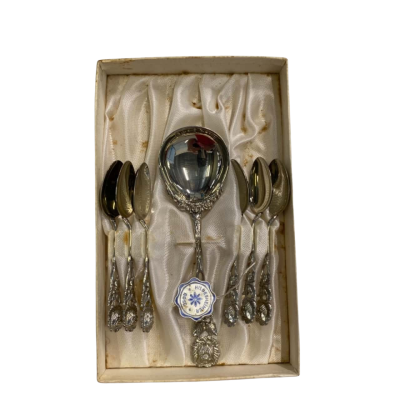 Albosil Aluminium spoon set 