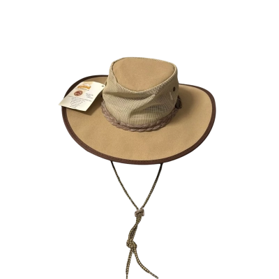 BNWT Bamah Beige Canvas Cooler Hat - Size m