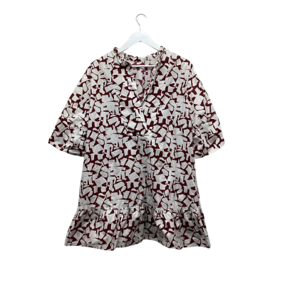 Camilla & Mac Size 14 Unique Como High neck mini dress 