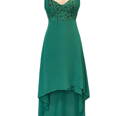 Caroline Morgan Womens  Size 10 Midi Dress Green 