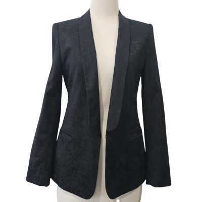 Country Road Womens  Size 4 Blazer Black  