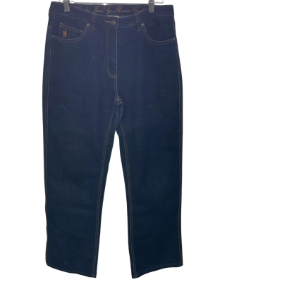 Thomas Cook Womens Navy Blue Jeans Size 12