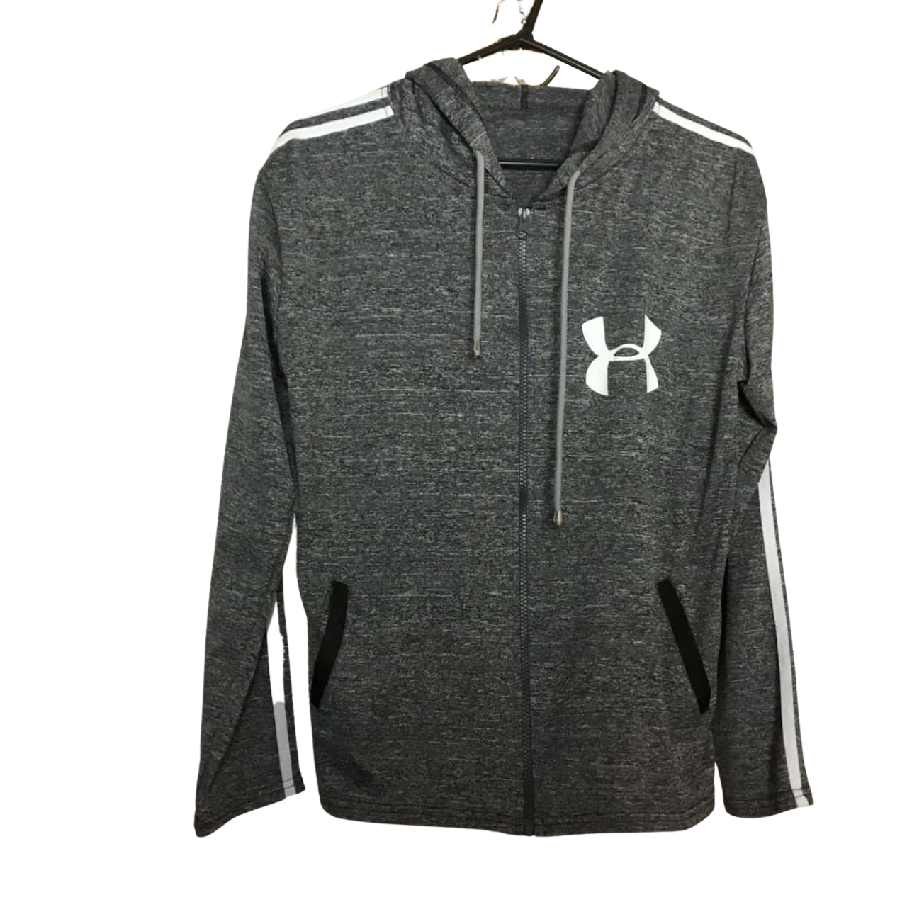 Under Armour Mens Size L? Grey Sports Jacket (s)