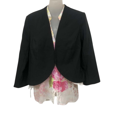 Review Womens  Size 12 Bolero Black  