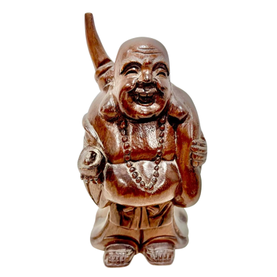 Handcrafted Wooden Buddha Statue 
