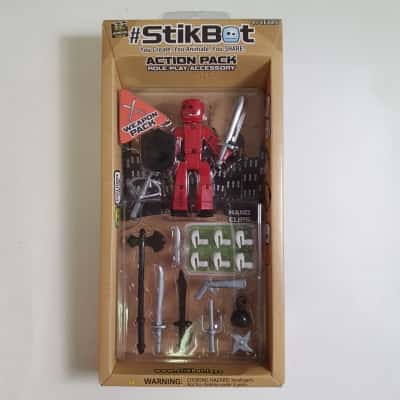 StikBot Action Pack Weapon Pack - New In Package