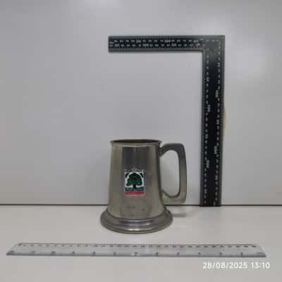 The Royal Oak Pewter Cup Clear Bottom 