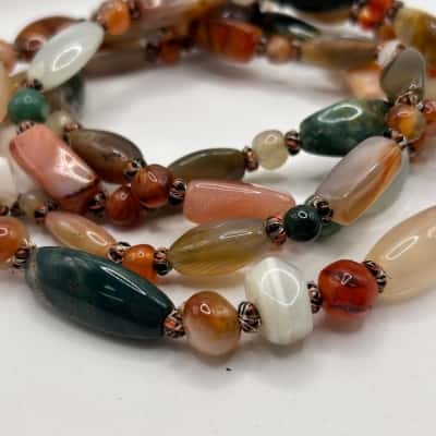 Vintage Stone/ Agate Necklace