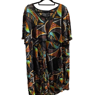 Taking Shape Womens  Size L / M Midi Dress Black  / Pattern $129.95