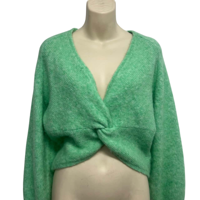 Seed Size S Green Alpaca/Wool Blend Jumper 