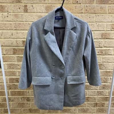 Princess Highway Womens grey blazer jacket Size 6 