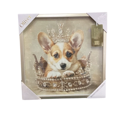 Oliver Art Majestic Embellished Pembroke Welsh Corgi 
