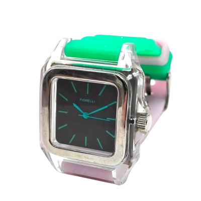 Fiorelli F63 Watch With Silicone Band In Great Condition - Needs Battery/Untested