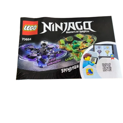 LEGO - Ninjago Master of Spinjitzu - Lord Garmadon & Lloyd Set - Used - #70664