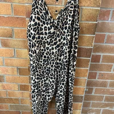 Tree of Life Womens One Size Jumpsuit Animal print 