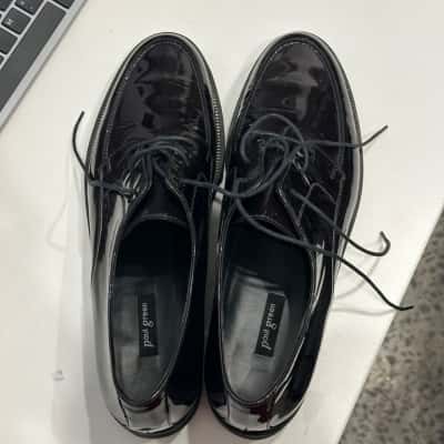  Paul Green Women's  Size 8 Graphite Patent