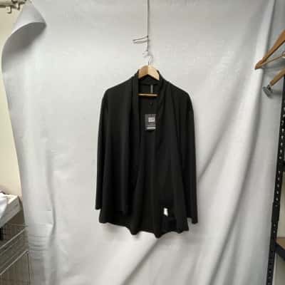 JustFashionNow Womens  Size XXL Kimono Black  