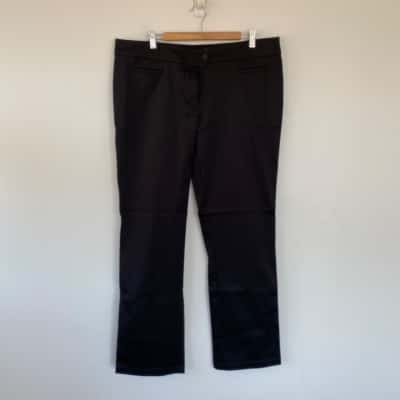 R.M. Williams Black Forbes Regular Pants Size 18
