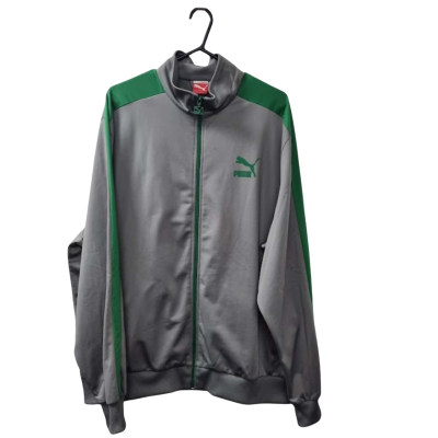 Puma Men's Size XXL Sweatshirt Green / Grey 