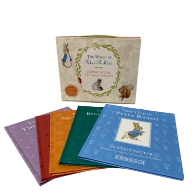 Great For Easter! The World Of Peter Rabbit 5 x Hardcover Books 