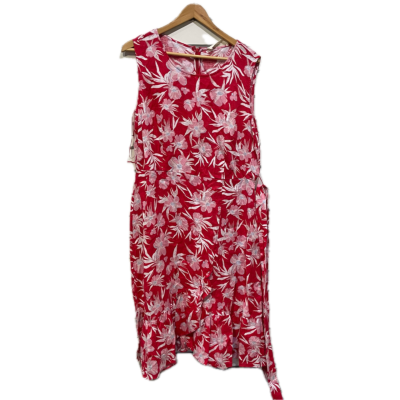 Jacqui-E Womens  Size 16 Pink  / Red / White 