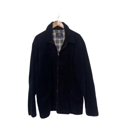 Vintage Just Jeans  Heavy Corduroy Flanno Lined Size XL Navy Blue 