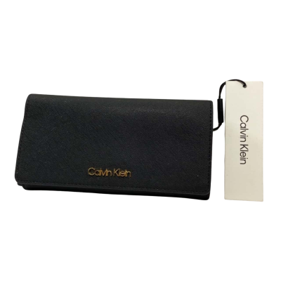 Black Calvin Klein Tri-Fold Wallet