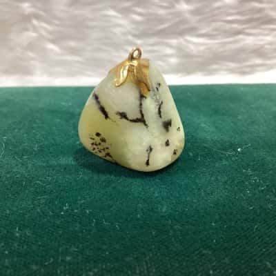  Womens Dendrite & Blue Lace Agate Pendants