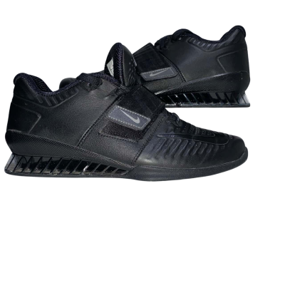 NIKE Romaleos 3 Weightlifting Shoes Mens US 9 Black  AO7987-001