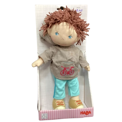 New - Haba Lian Boy Doll in Original Box