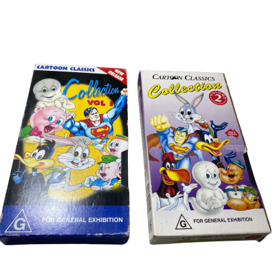 2 Cartoon Classics Videos 