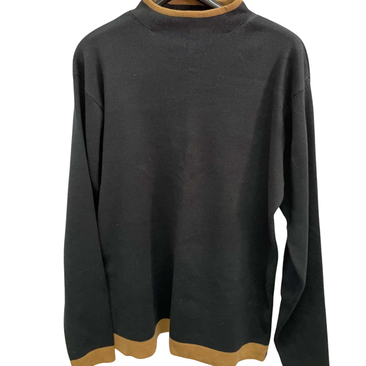 Aramis Mens Jumper Size XL Beige / Black (s)