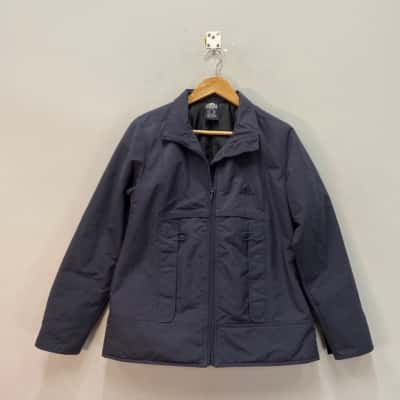 Adidas Womens  Size 12 / M Jacket Navy Blue 