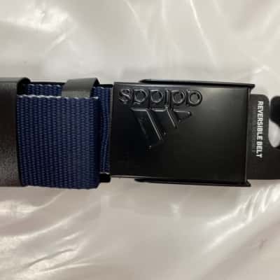 Adidas Mens Reversible Golf Belt One Size Blue / Grey 