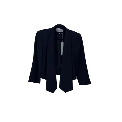 Table Eight Womens  Size 10 Open Jacket Black  