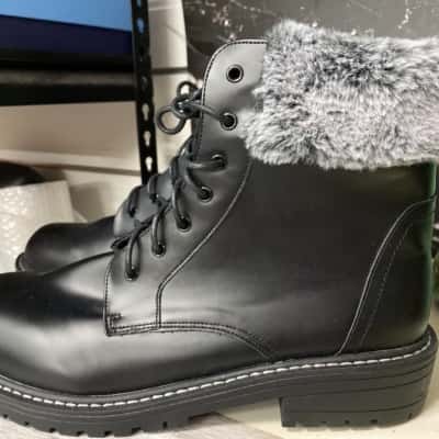 City Chic   Size 13 Black  boots new 