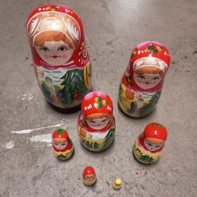 Set 7 Nesting/Matryoshka Dolls
