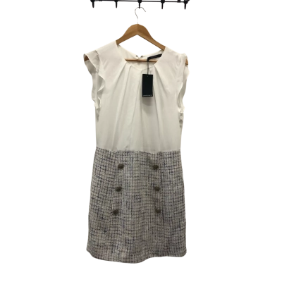 Portmans Womens  Size 14 Dress Blue / White BNWT$129 *As Is*