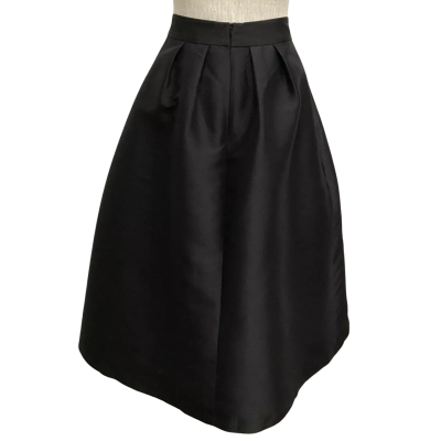Coast Clothing Full Skirt with Tulle Underlay  Size 12 Black  