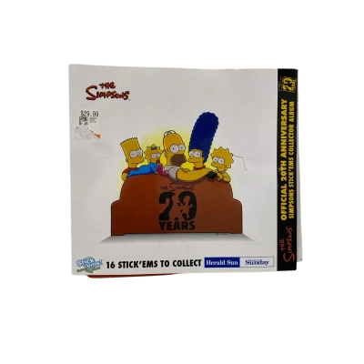 Herald Sun - Simpsons 20th Anniversary Stick’ems Collection 