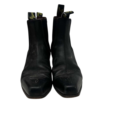 R.M. Williams Mens Black  Ankle Boots Size 7