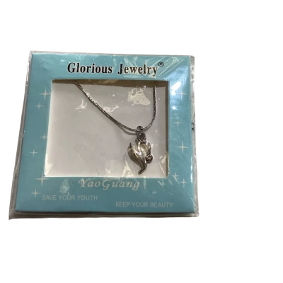 Yao Guang Womens Necklace Silver 