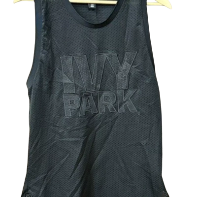 Ivy Park Mens Singlet Size XS Black  
